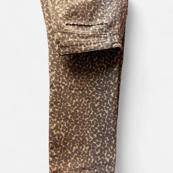 wild fable Leopard-Print Pants in Brown and Tan - Picture 2 of 4